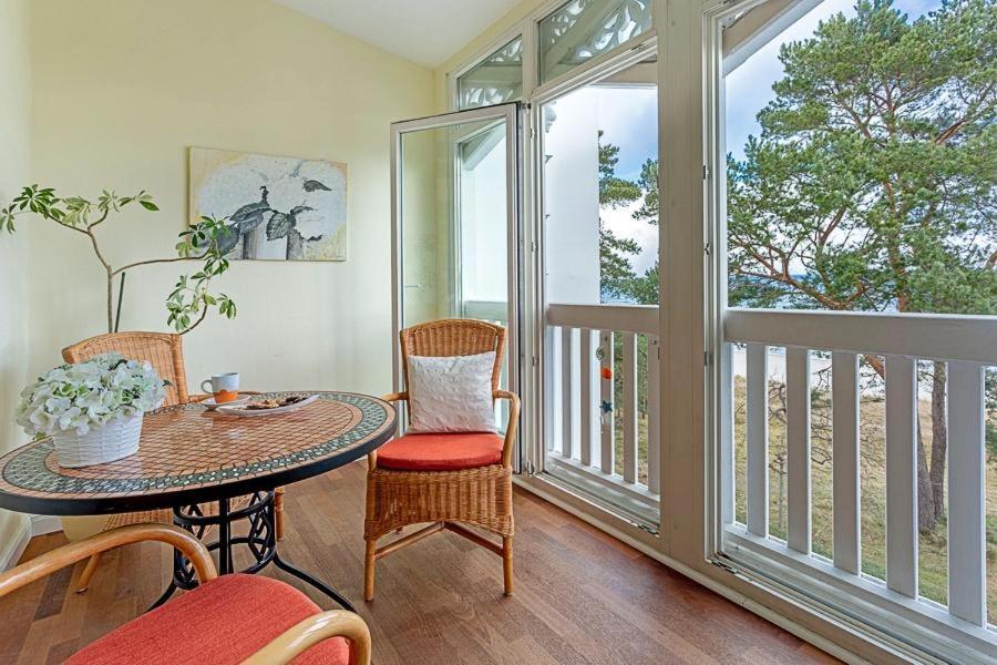 Strandvilla Aegir Mit Ostseeblick ビンツ エクステリア 写真